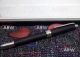 2018 Perfect Replica Montblanc Rollerball Pen Meisterstuck Black Matte & Silver trim AAA+ (5)_th.jpg